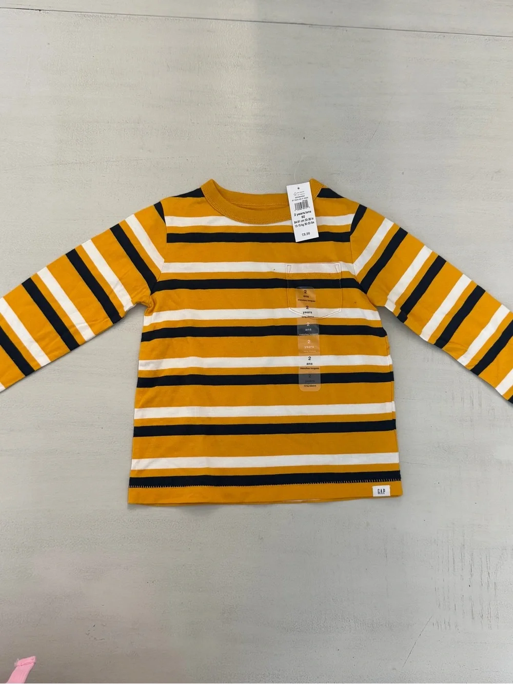 GAP baby mustard